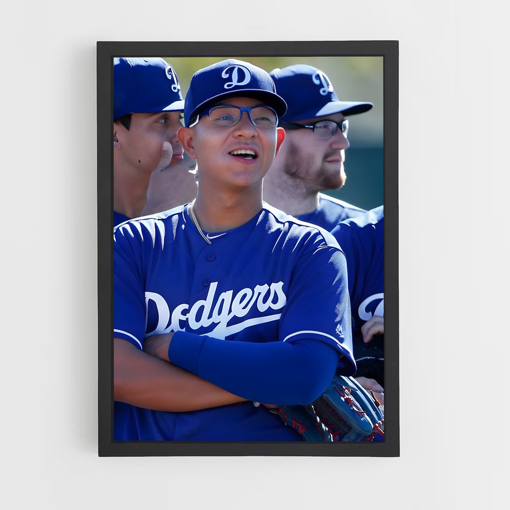 Poster L'Observateur du Dugout – affiche Baseball (vue 2)